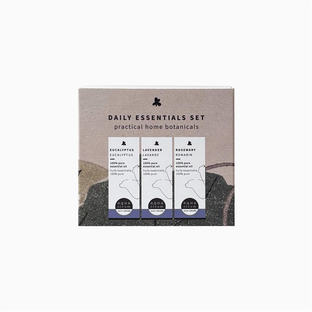 Aqua Oleum_Daily Essentials Trio Essential Oil Set 3x10ml