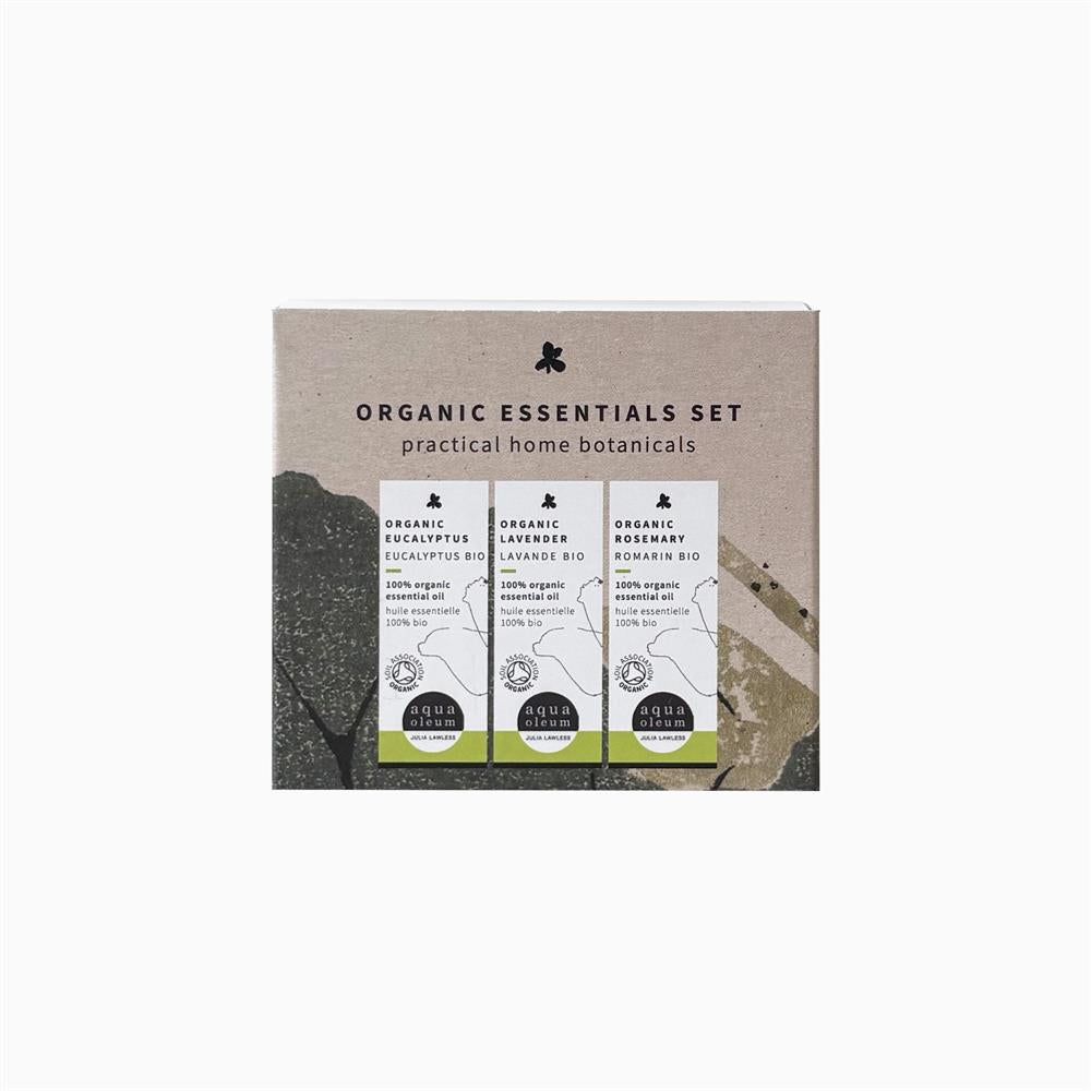 Aqua Oleum_Organic Daily Essentials Trio Essential Oil Set 3x10ml