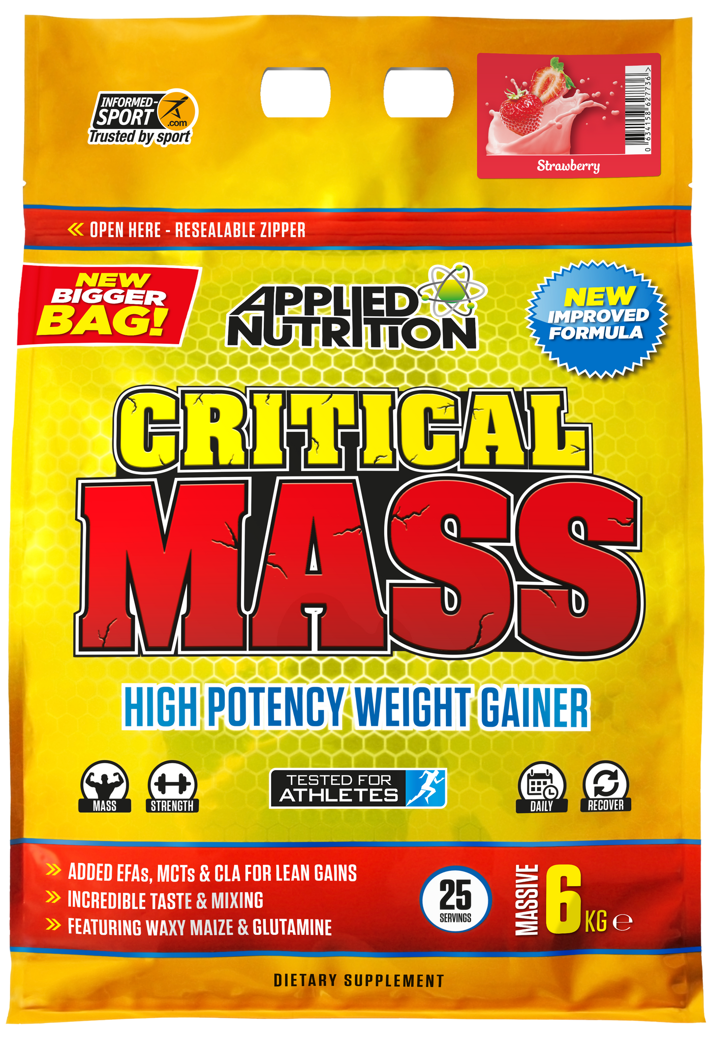 Applied Nutrition Critical Mass Professional 2.4kg Banana