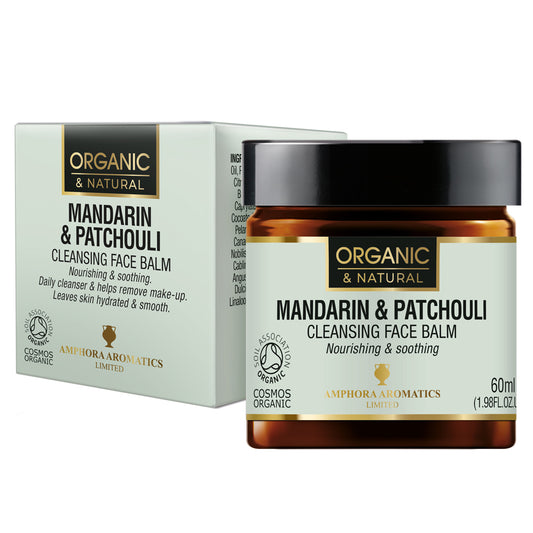 Amphora Aromatics_Mandarin & Patchouli Facial Cleansing Balm COSMOS Organic 60ml