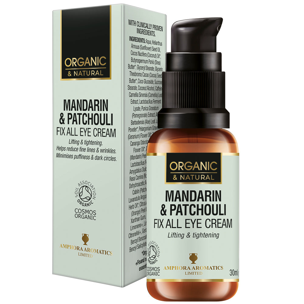 Amphora Aromatics_Mandarin & Patchouli Fix All Eye Cream COSMOS Organic 30ml