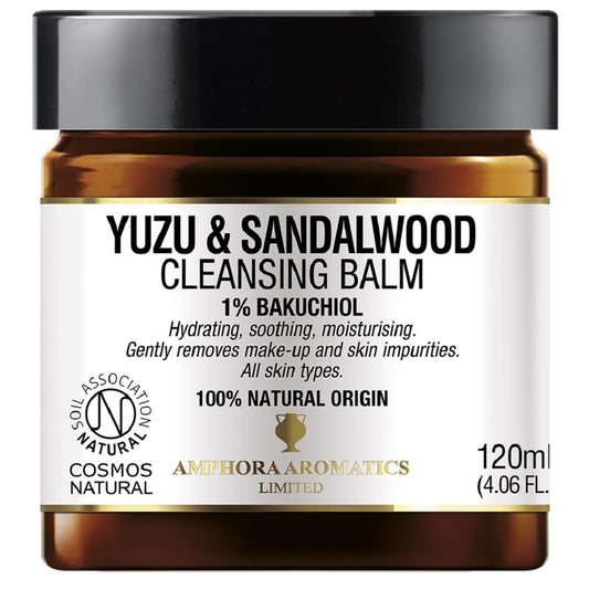 Amphora Aromatics_Yuzu & Sandalwood Cleansing Balm COSMOS Natural 120ml