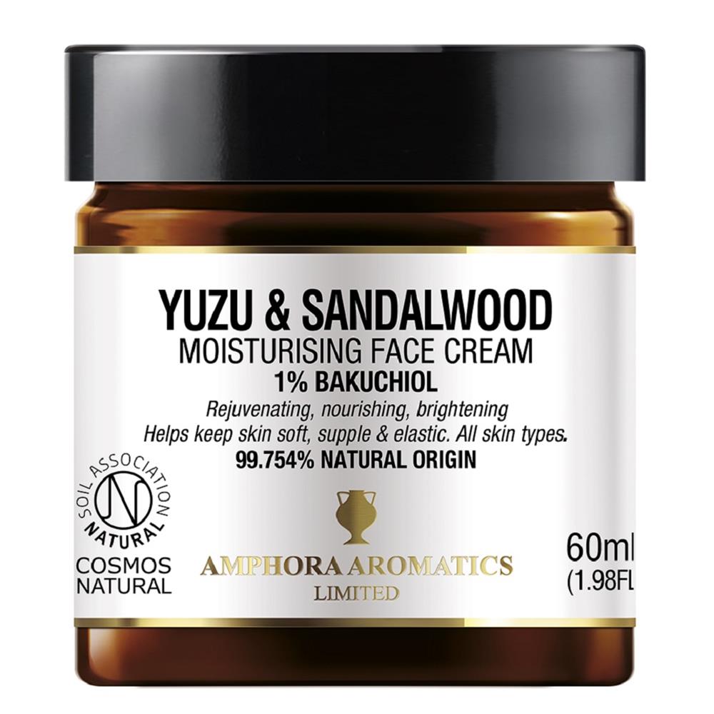 Amphora Aromatics_Yuzu & Sandalwood Moisturising Face Cream with Bakuchiol 60ml