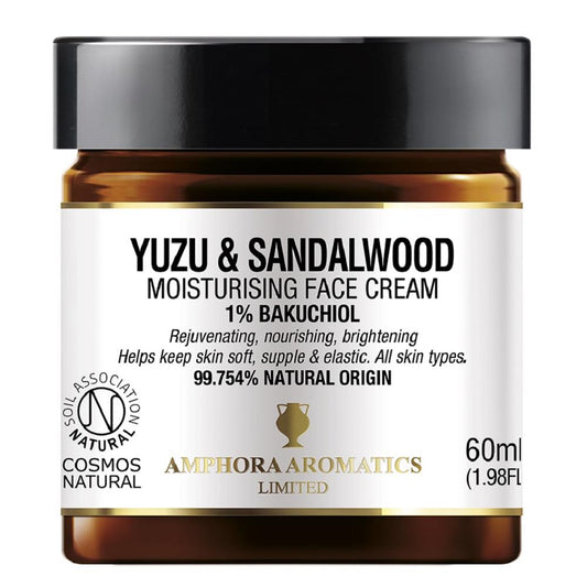Amphora Aromatics_Yuzu & Sandalwood Moisturising Face Cream with Bakuchiol 60ml