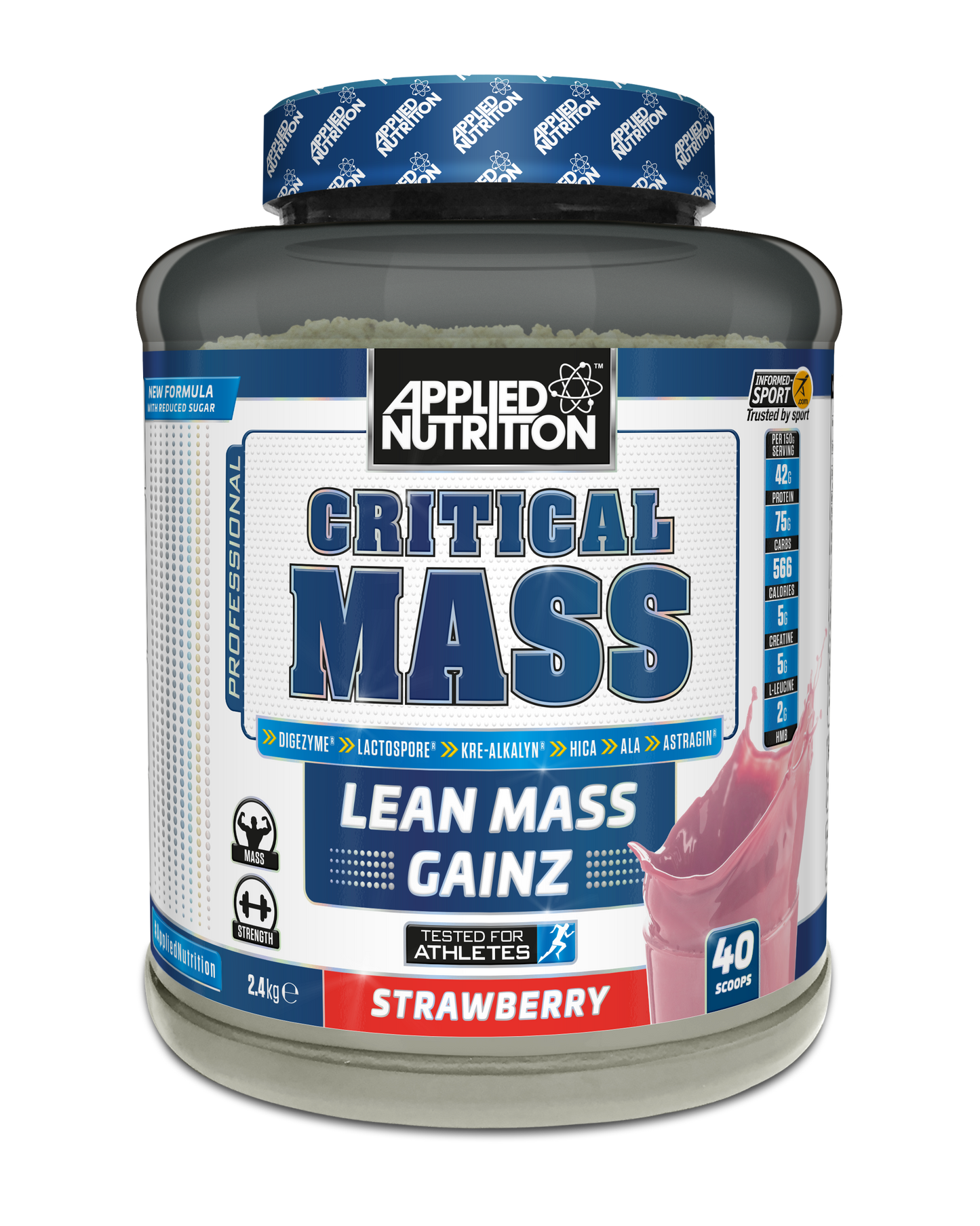 Applied Nutrition Critical Mass Professional 2.4kg Banana