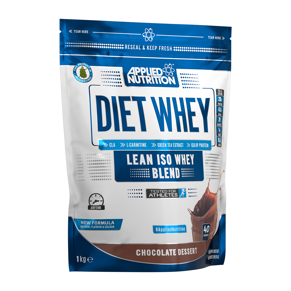 Applied Nutrition Diet Whey 1.8kg Banana Milkshake