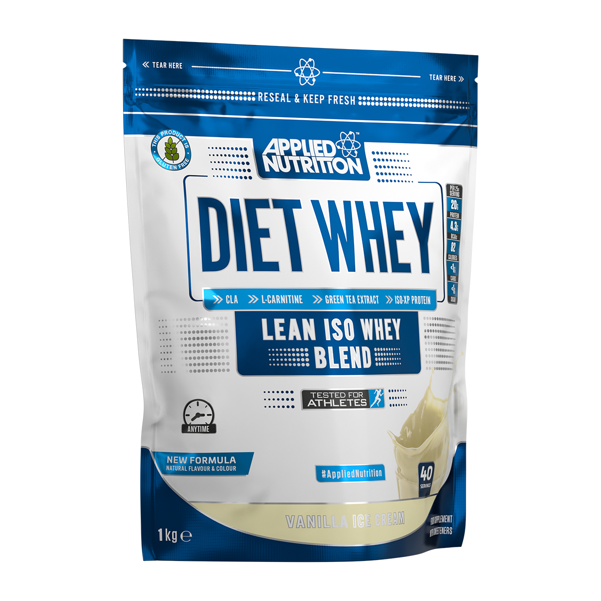 Applied Nutrition Diet Whey 1.8kg Banana Milkshake