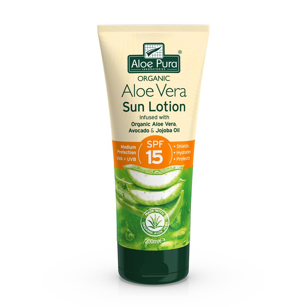 Aloe Pura_Aloe Vera Sun Lotion SPF15 200ml