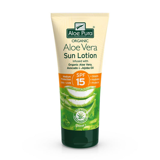Aloe Pura_Aloe Vera Sun Lotion SPF15 200ml