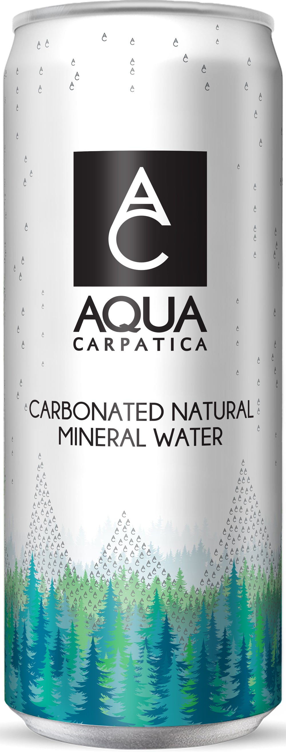 AQUA Carpatica_Sparkling Natural Mineral Water 330ml-Pack of 8