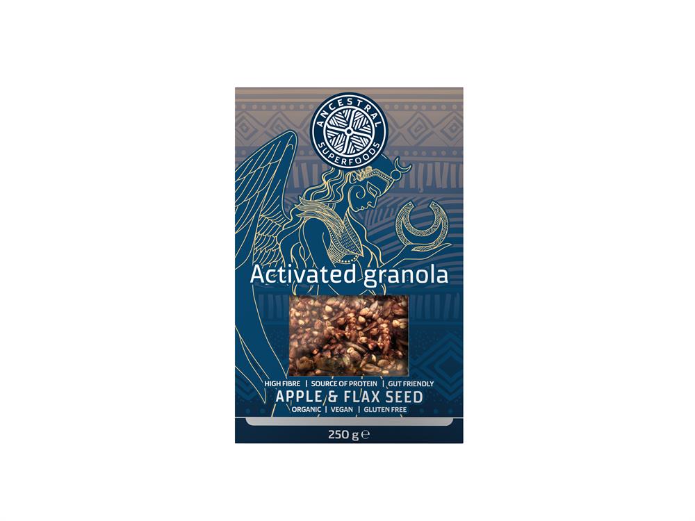 Ancestral Superfoods_Luna Organic GF Activated Granola 250g