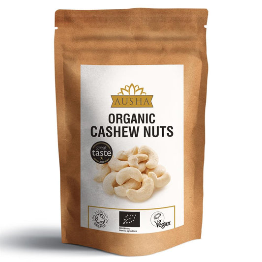 AUSHA_Organic Cashew Nuts Whole 200g - 1* Great Taste Award