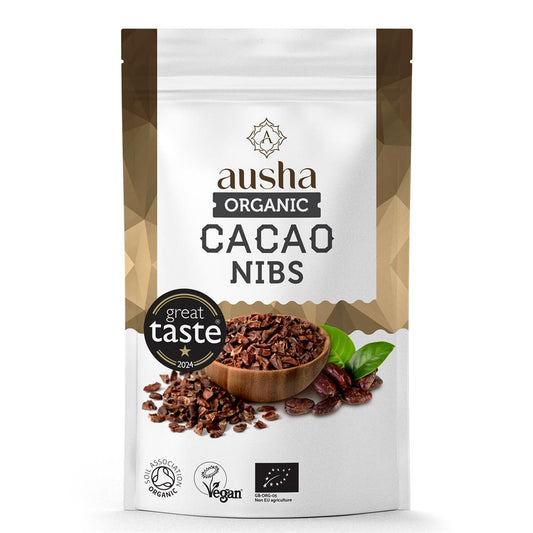 AUSHA_Organic Cacao Nibs 200g - 1* GREAT TASTE AWARD 2024
