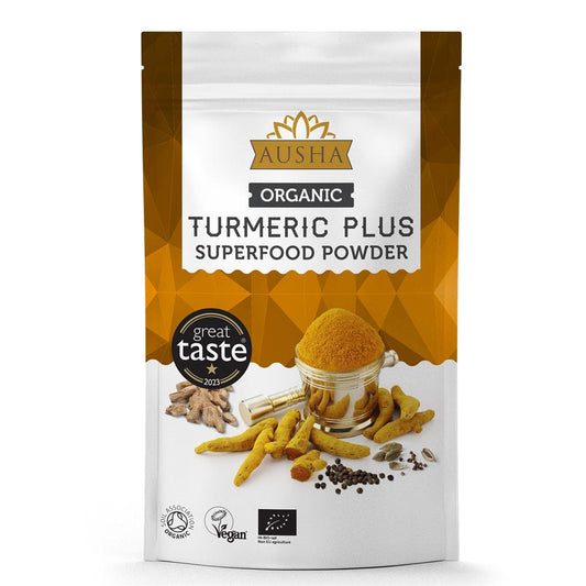 AUSHA_Organic Turmeric Superfood Powder 250g - 1* GREAT TASTE AWARD