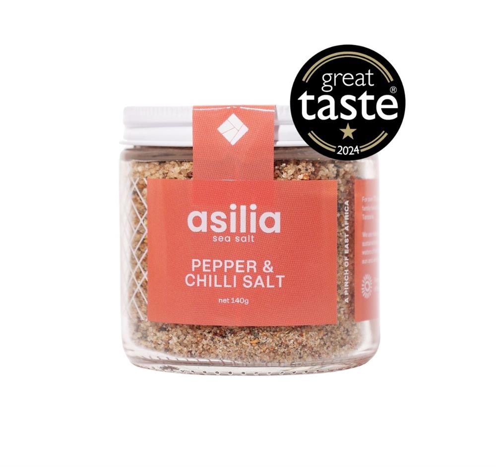 Asilia Salt_Pepper & Chilli Salt - The Peppery Blend 140g-pack of 2