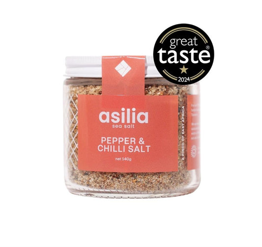 Asilia Salt_Pepper & Chilli Salt - The Peppery Blend 140g-pack of 2