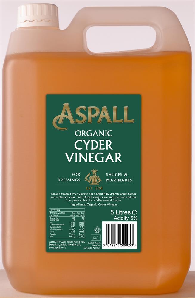 Aspall_Organic Cyder Vinegar 5 Litre