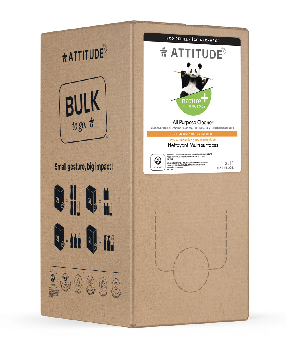 Attitude_BULK TO GO All Purpose -Citrus Zest 2L