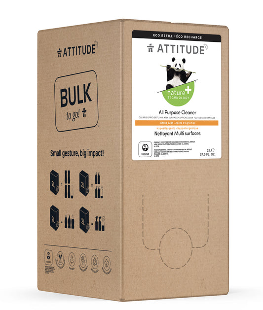 Attitude_BULK TO GO All Purpose -Citrus Zest 2L