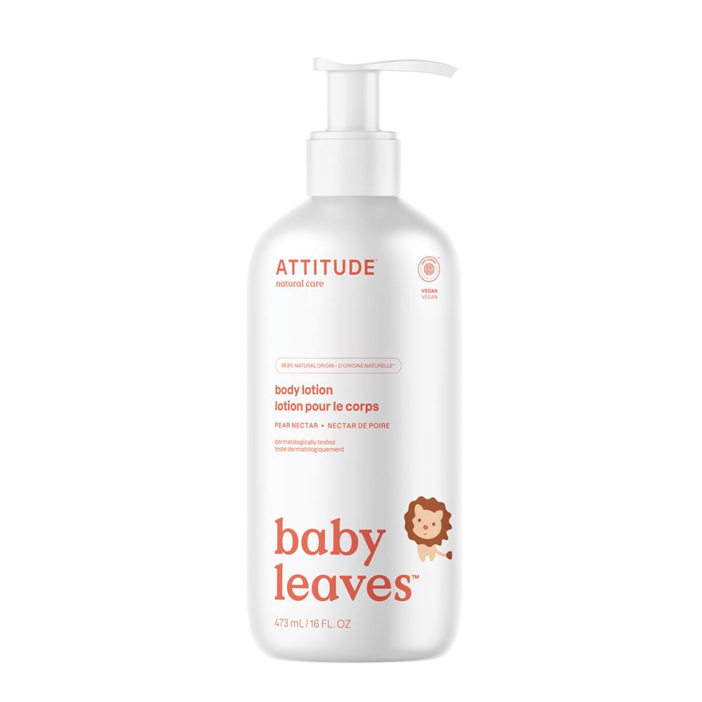 Attitude_Baby Leaves - Body Lotion - Pear Nectar - 473 mL
