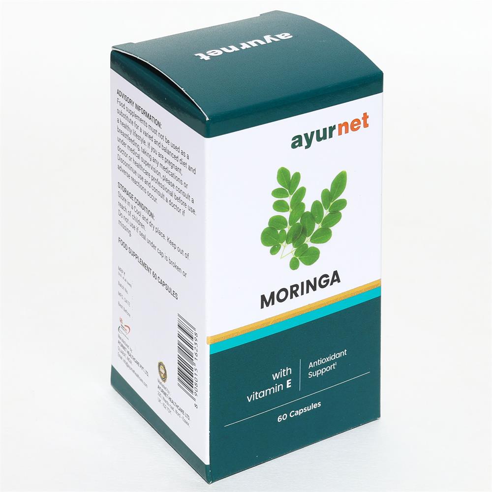 Ayurnet_Moringa with Vitamin E. 60 capsules