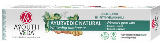 Ayouthveda_Ayurvedic Natural Whitening Toothpaste 100g-pack of 2