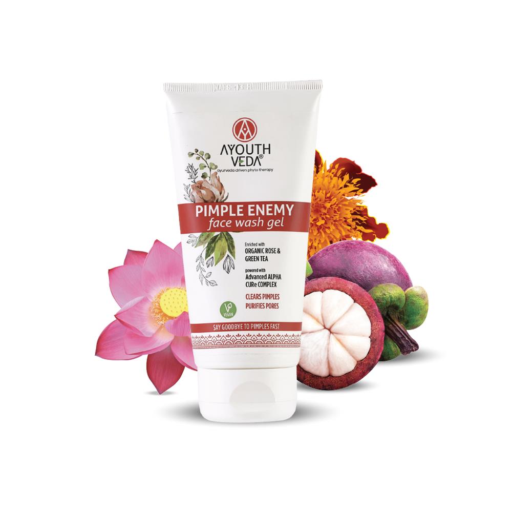 Ayouthveda_Pimple Enemy Face Wash Gel 150ml-pack of 2