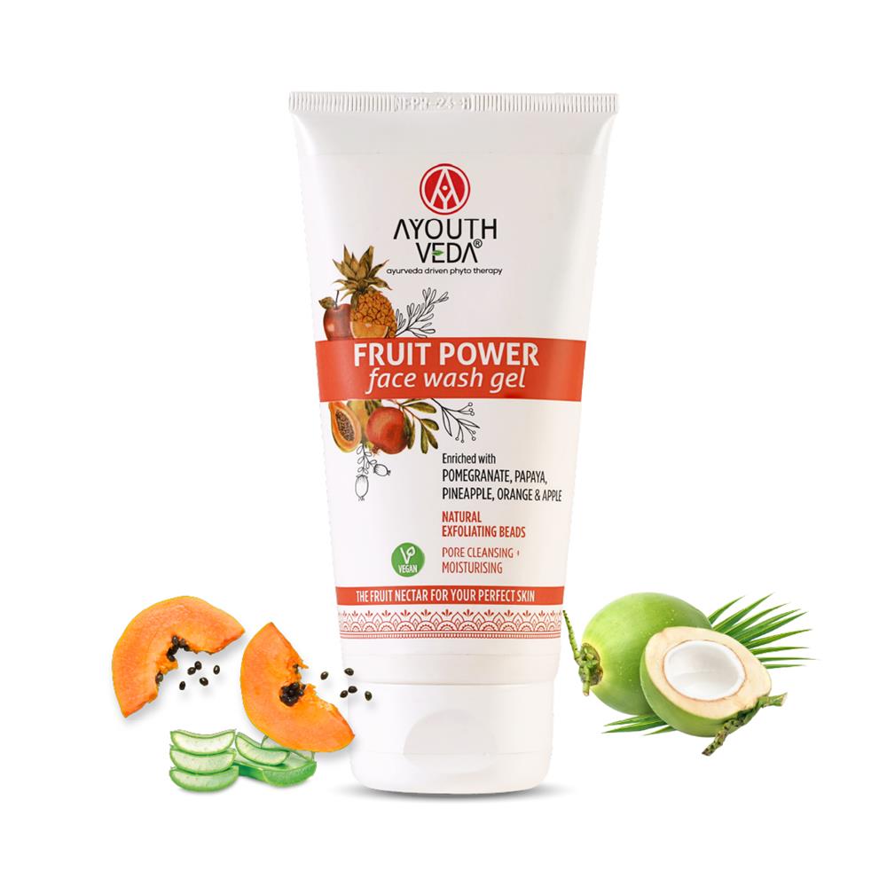 Ayouthveda_Fruit Power Face Wash Gel 150ml-Pack of 2
