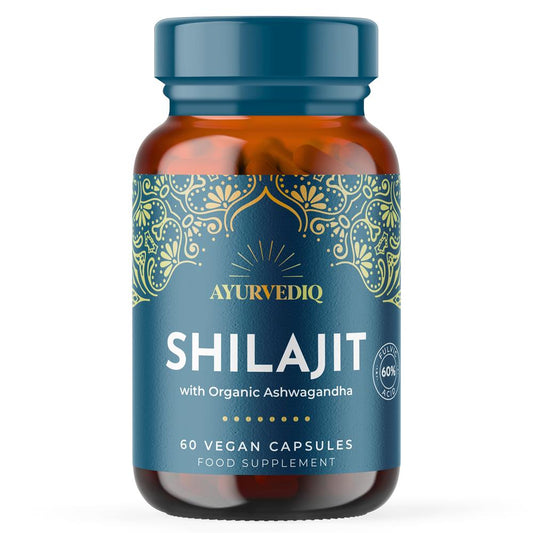 Ayurvediq Wellness_Shilajit Extract & Ashwagandha Caps - 60's