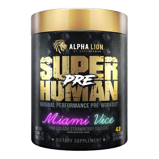Alpha Lion SuperHuman Pre Workout 342.3g Miami Vice