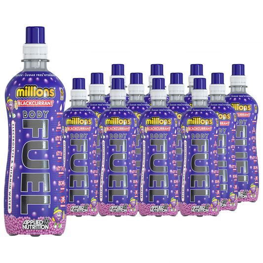 Applied Nutrition Body Fuel Electrolyte Water 12x500ml Millions Blackcurrant