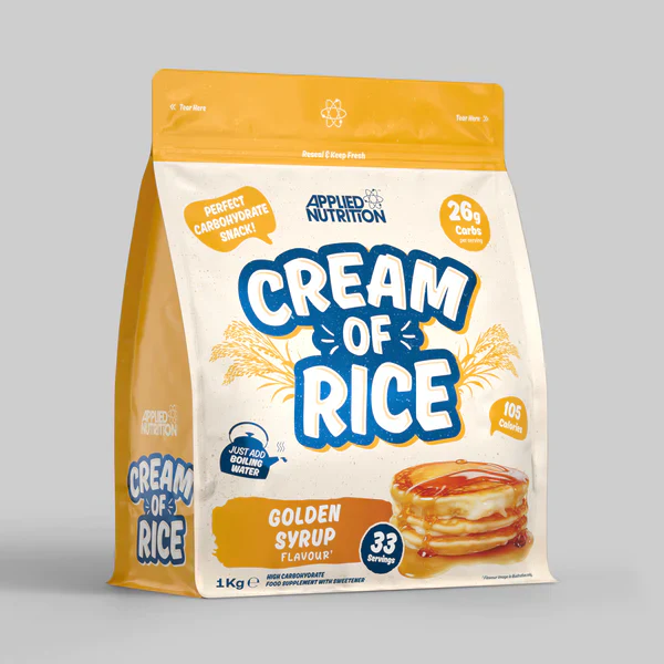 Applied Nutrition Cream Of Rice 1kg Apple Crumble