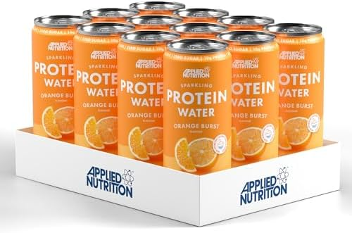 Applied Nutrition Sparkling Protein Water 12x330ml Apple Burst