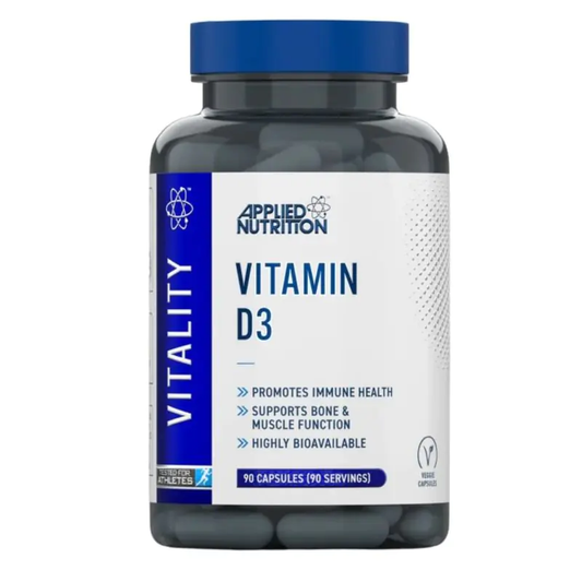 Applied Nutrition VITALITY Vitamin D3 90Veg Caps