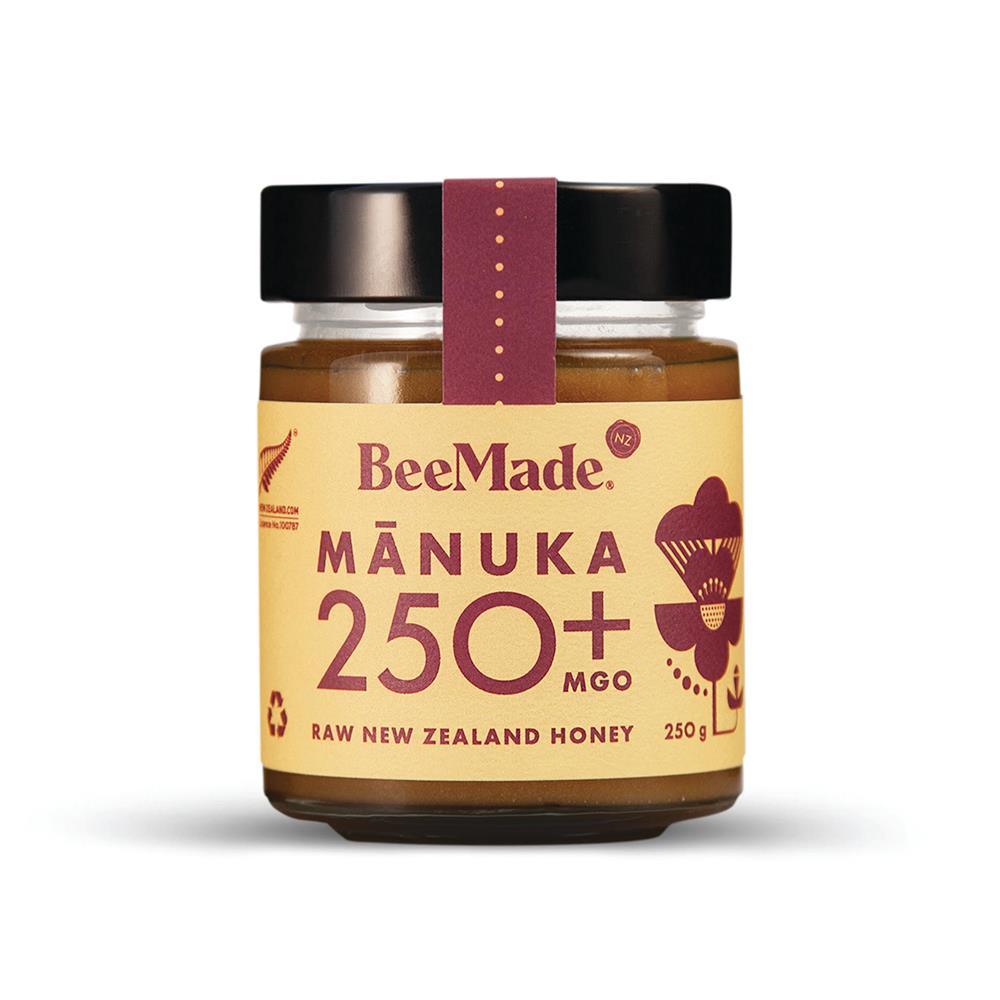 BeeMade_Harvest New Zealand Manuka Honey MGO 250+ 250g