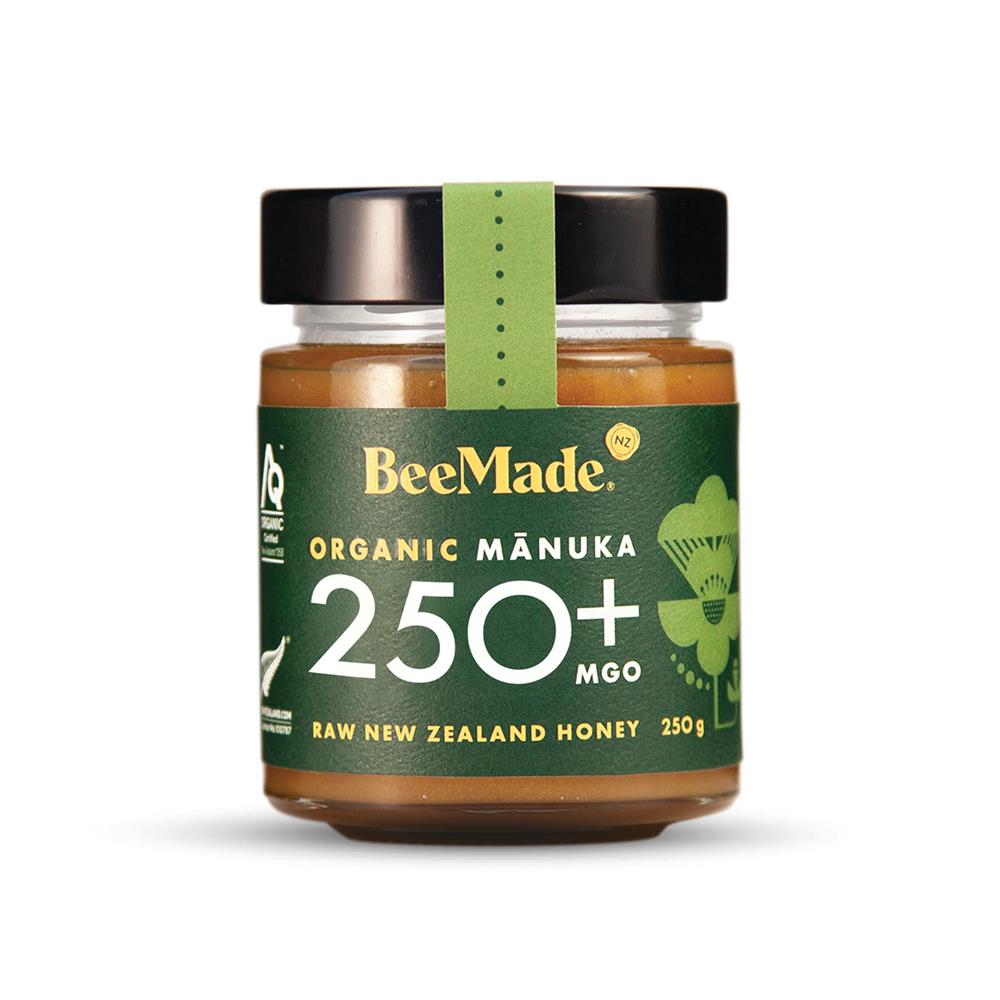 BeeMade_Organic New Zealand Manuka Honey MGO 250+ 250g