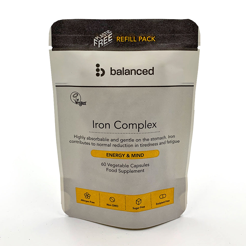 Balanced_Iron Complex 60 Veggie Caps - Refill Pouch