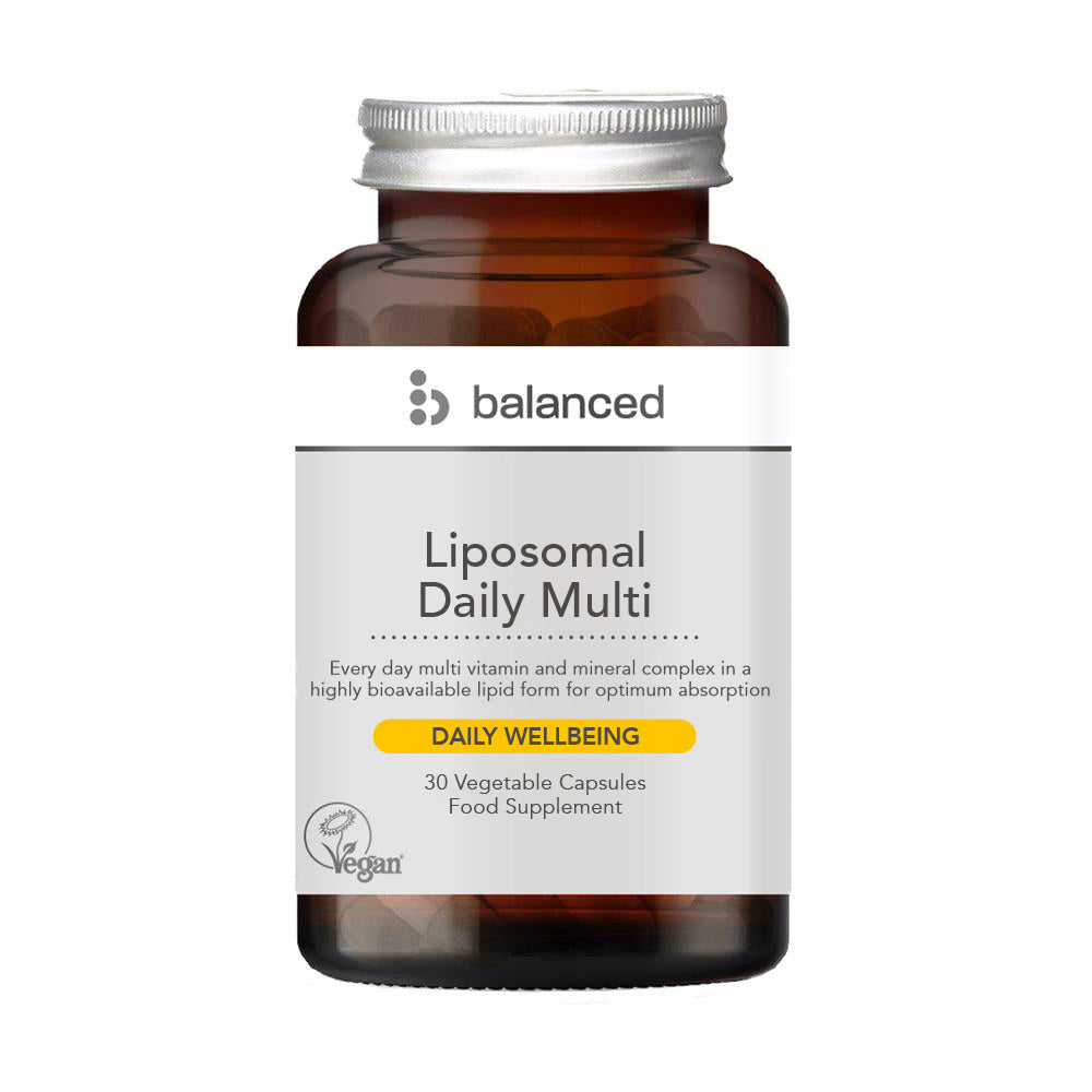 Balanced_Liposomal Daily Multi 30 Veggie Caps - Reusable Bottle