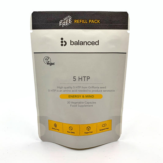 Balanced_5 HTP 30 Veggie Caps - Refill Pouch
