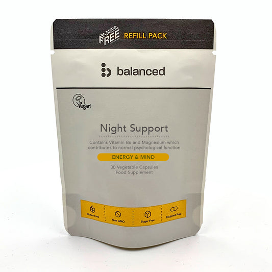 Balanced_Night Support 30 Veggie Caps - Refill Pouch