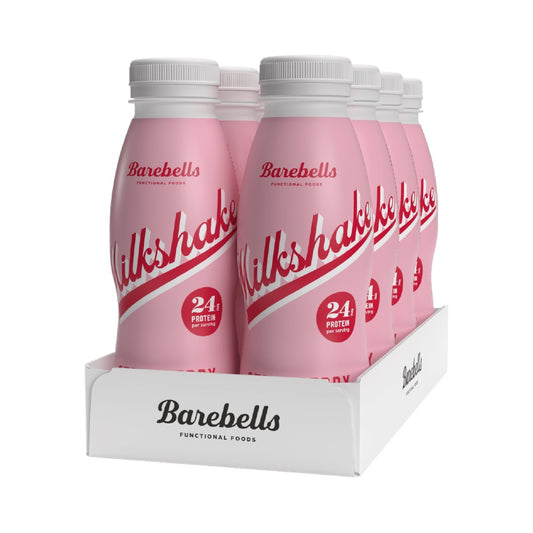 Barebells_Protein Milkshake Strawberry 330ml-pack of 8