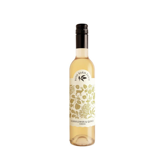 Bush Barn Farm_Elderflower and Quince Cordial 500ml