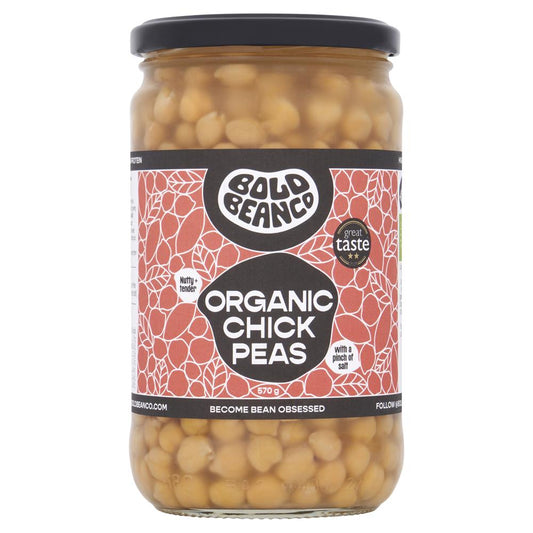Bold Bean Co_Organic Chickpeas 570g