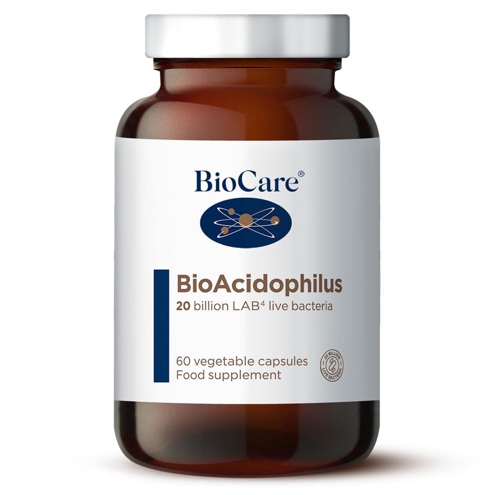Biocare_Bio-Acidophilus (L. acidophilus & B. bifidum) 60 Vcaps