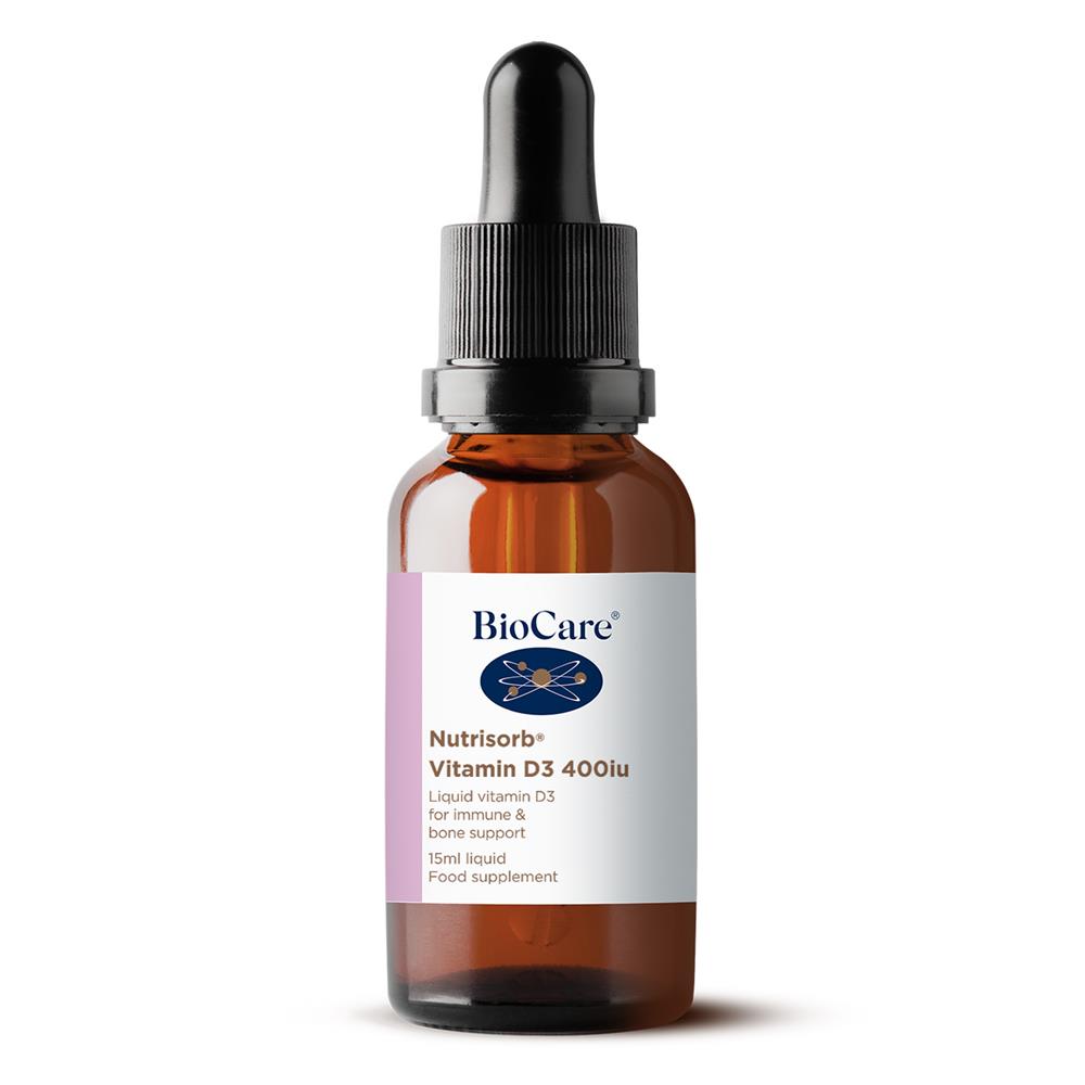 Biocare_Nutrisorb Vitamin D3 400iu 15ml