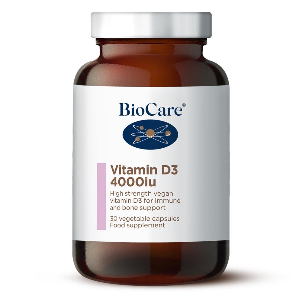Biocare_Vitamin D3 4000iu 30 capsules