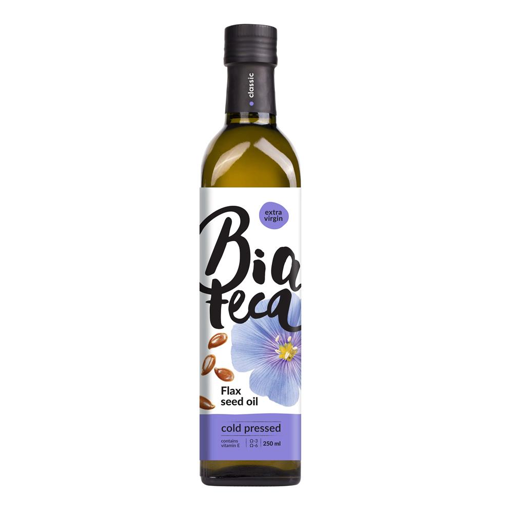 Biateca_Cold-Pressed Flax Seed Oil 250ml