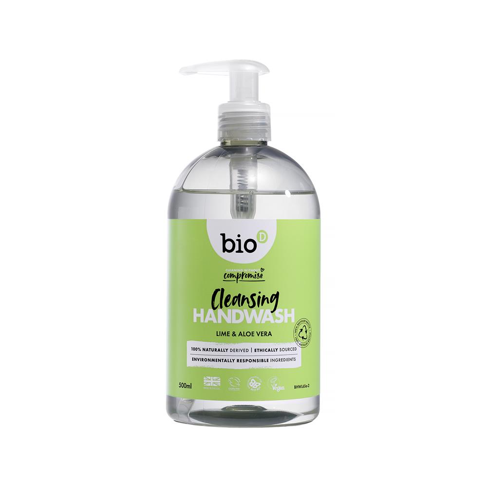 Bio-D_Cleansing Lime and Aloe Vera Hand Wash 500ml