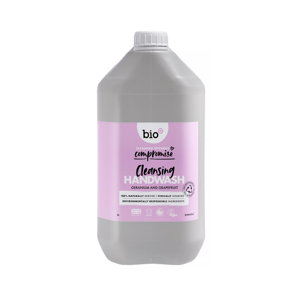 Bio-D_Cleansing Geranium & Grapefruit Hand Wash 5000ml