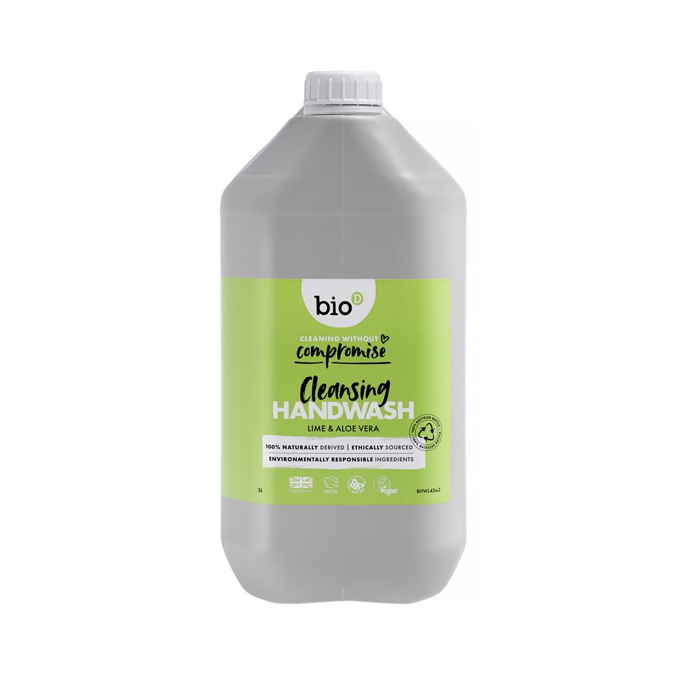 Bio-D_Lime & Aloe Vera Sanitising Hand Wash 5000ml